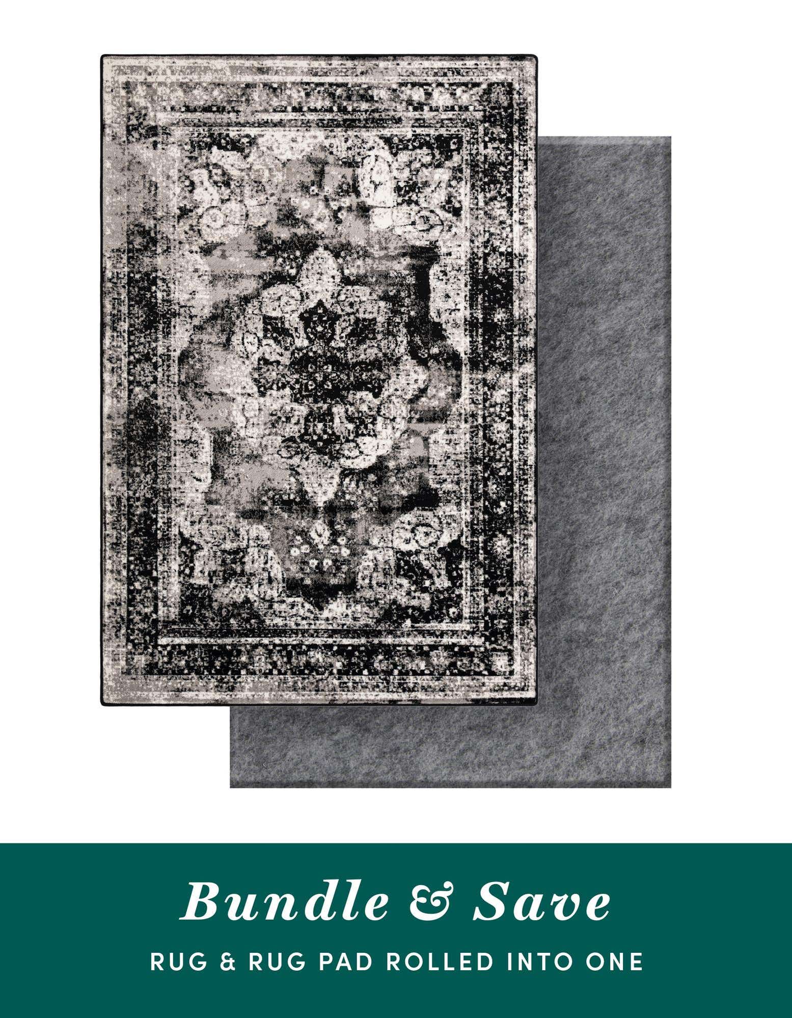 6' x 9' Monte Carlo Rug With Pad Bundle