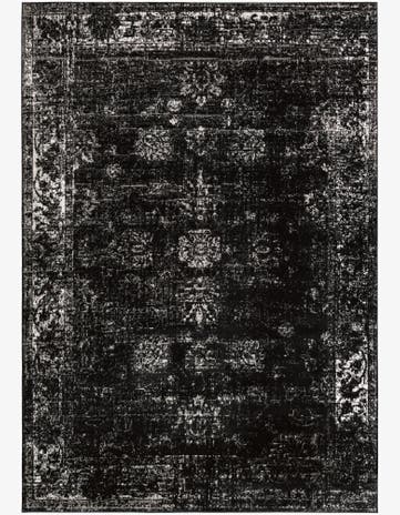 Black Monte Carlo Rug