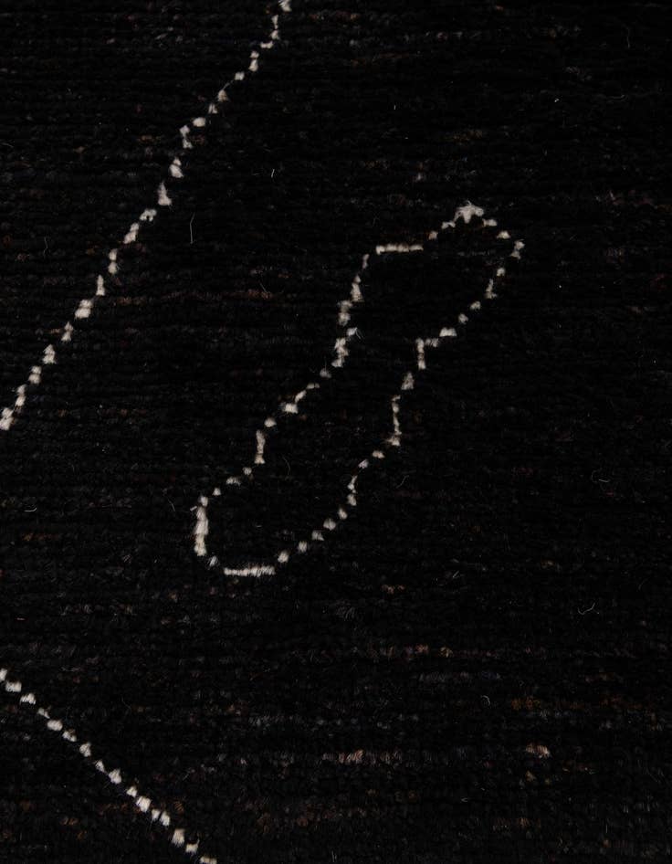 Detail image of 3' 10 x 6' 1  Hand Knotted Moroccan Wool Rug