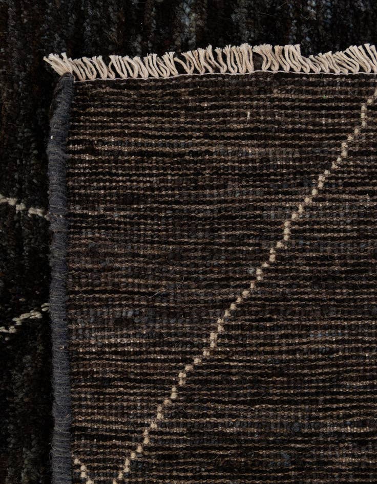 Detail image of 4' 6 x 6' 7  Hand Knotted Moroccan Wool Rug