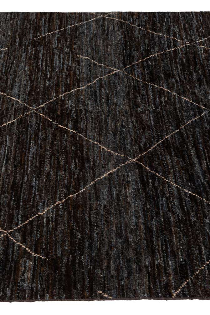 5' 2 x 7' 7 Hand Knotted Moroccan Wool Rug