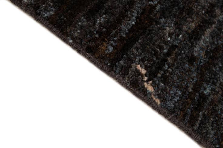 Detail image of 5' 2 x 7' 7 Hand Knotted Moroccan Wool Rug