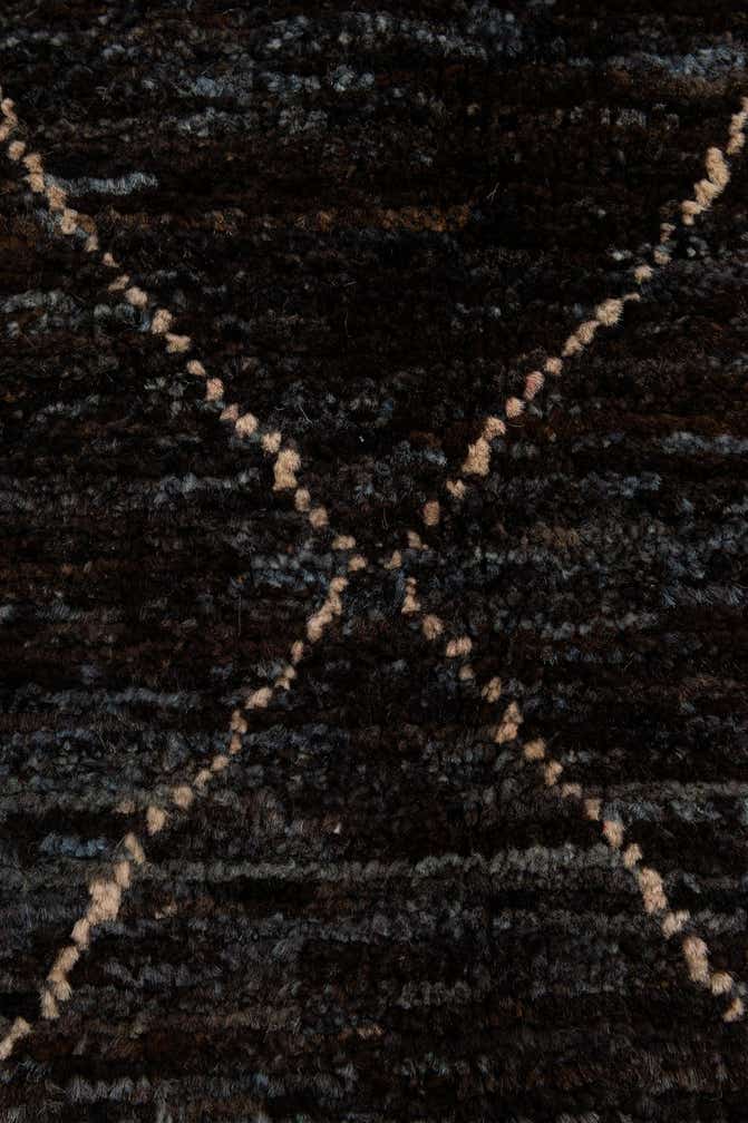 5' 2 x 7' 7 Hand Knotted Moroccan Wool Rug