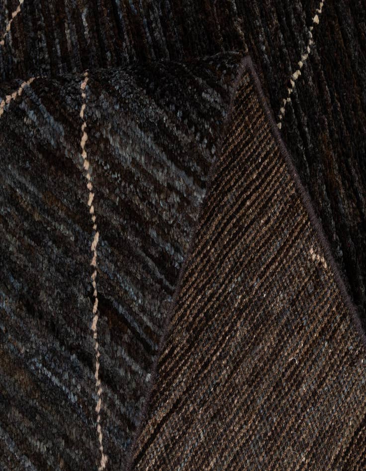 Detail image of 5' 2 x 7' 7  Hand Knotted Moroccan Wool Rug