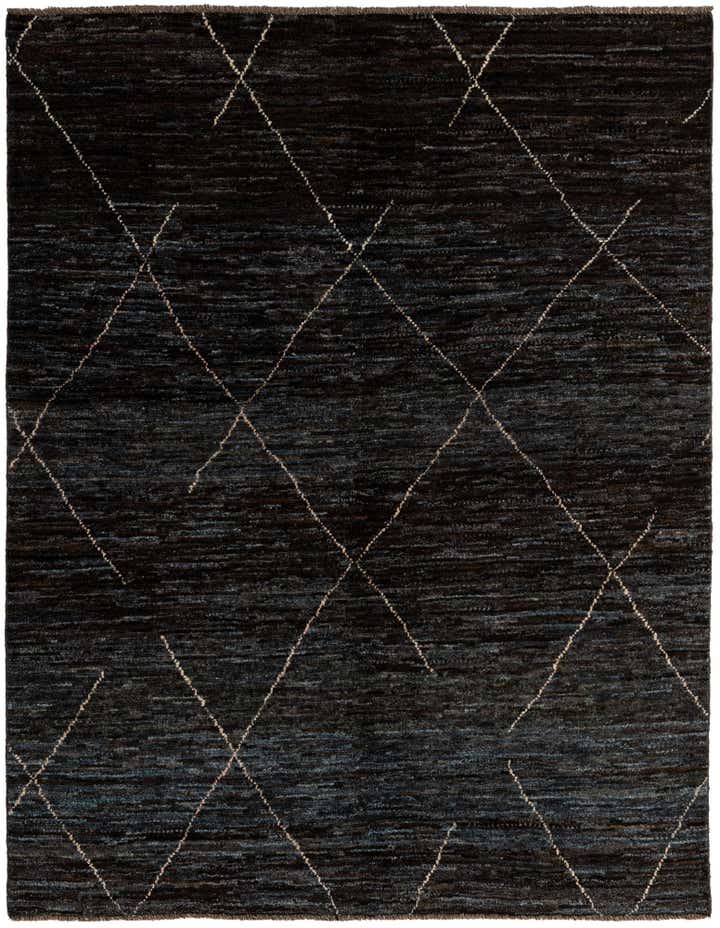 5' 2 x 7' 7 Hand Knotted Moroccan Wool Rug