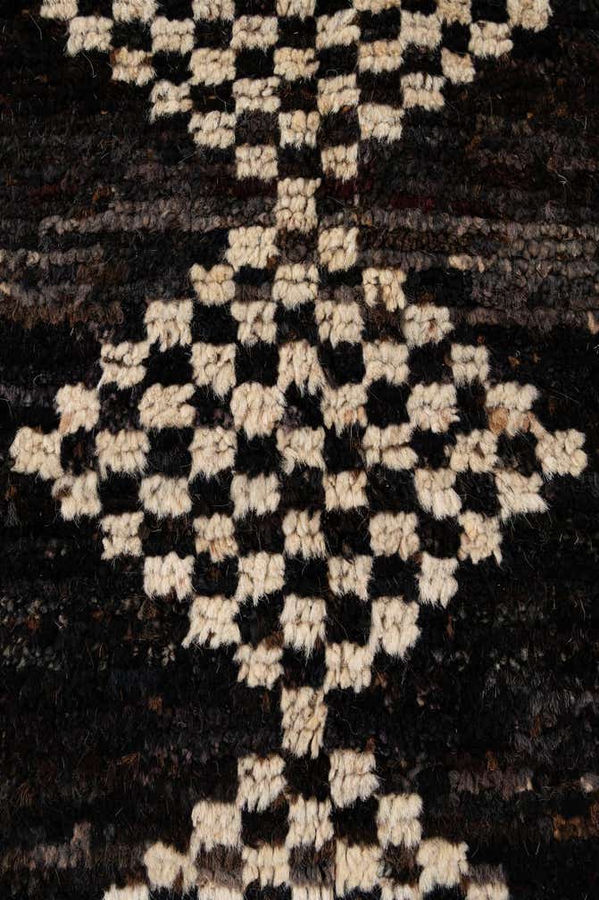 5' 11 x 7' 11 Hand Knotted Moroccan Wool Rug