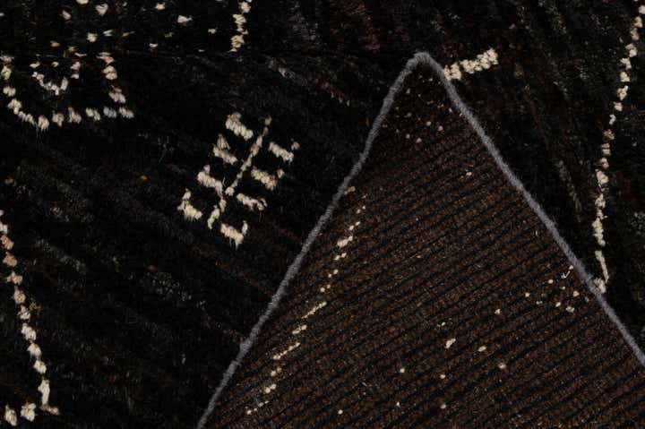 6' 9 x 9' 3 Hand Knotted Moroccan Wool Rug
