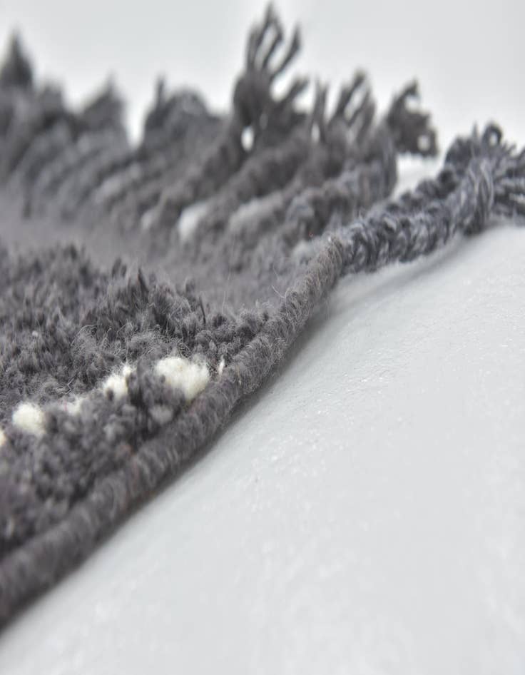 Detail image of 5' x 7' 10  Hand Knotted Moroccan Wool Rug