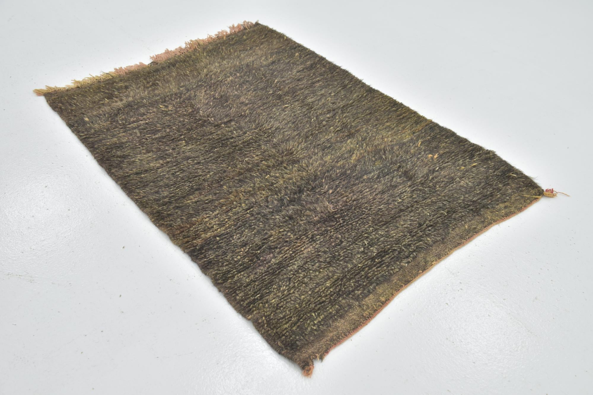 3' 6 x 4' 9 Hand Knotted Moroccan Wool Rug