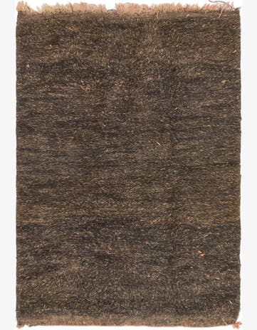 3' 6 x 4' 9 Hand Knotted Moroccan Wool Rug