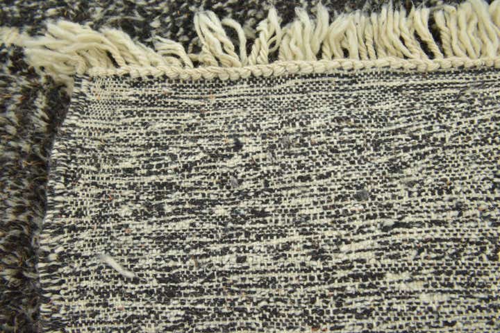 6' 8 x 9' Hand Knotted Moroccan Wool Rug