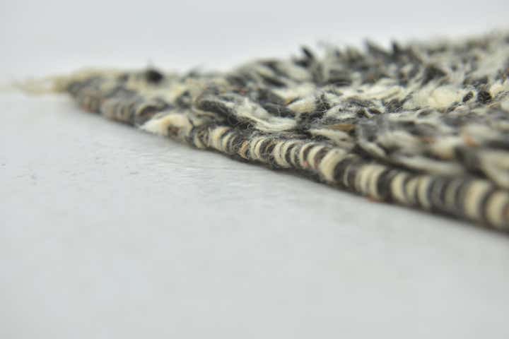 6' 8 x 9' Hand Knotted Moroccan Wool Rug