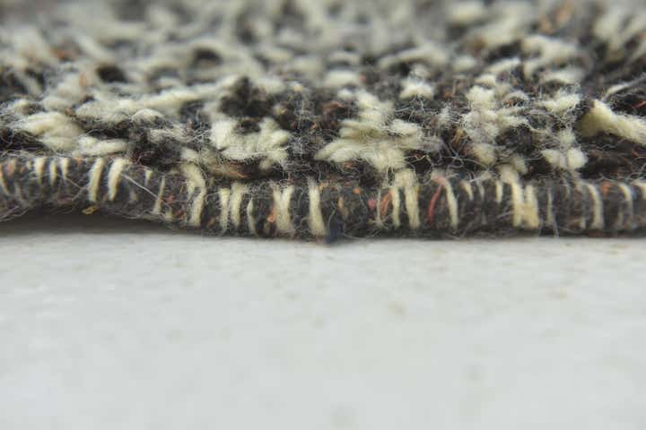 6' 8 x 9' Hand Knotted Moroccan Wool Rug