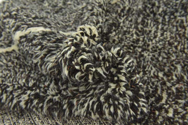 6' 8 x 9' Hand Knotted Moroccan Wool Rug