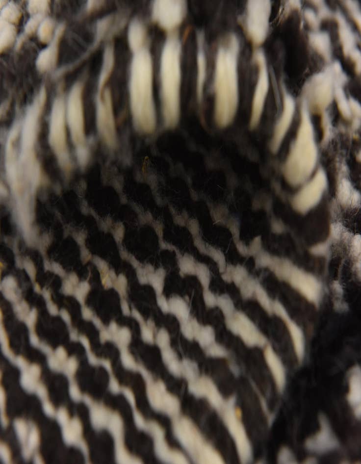 Detail image of 5' 2 x 9'  Hand Knotted Moroccan Wool Rug