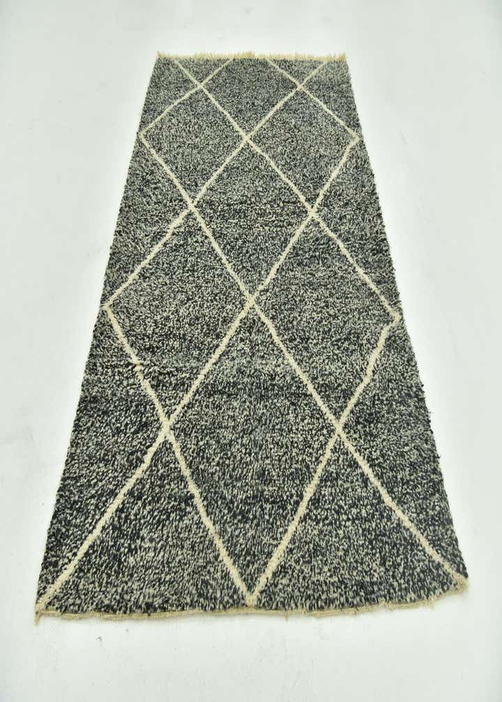 5' 5 x 8' 5 Hand Knotted Moroccan Wool Rug