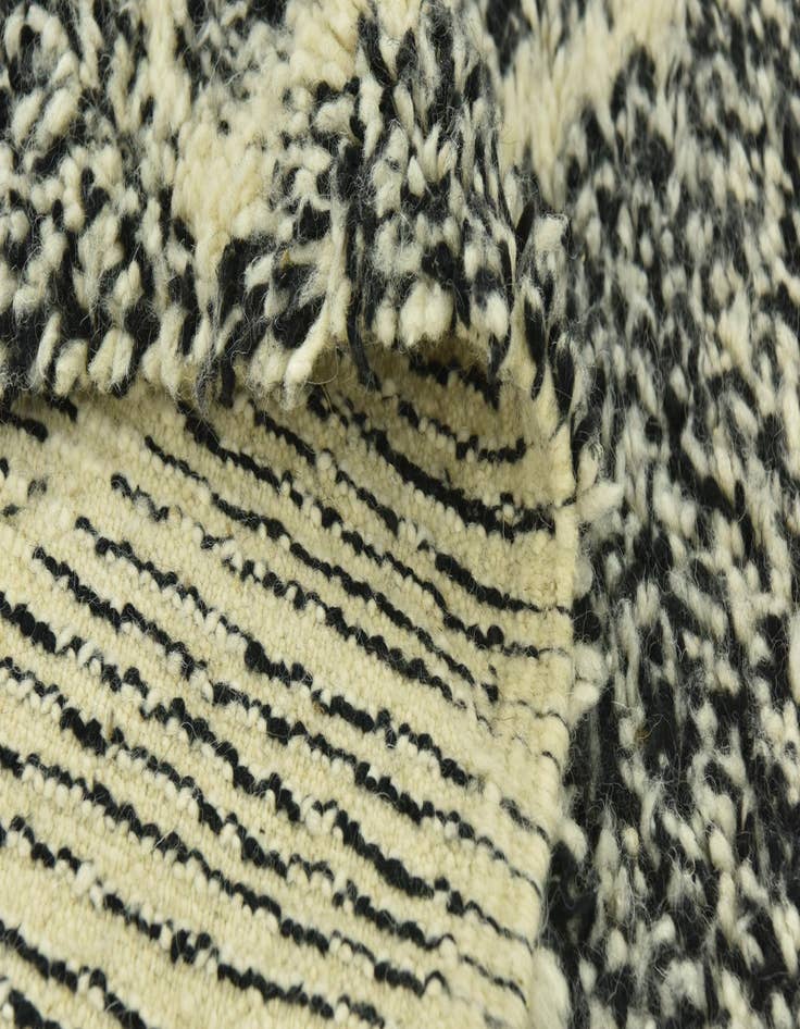 Detail image of 5' 5 x 8' 5  Hand Knotted Moroccan Wool Rug