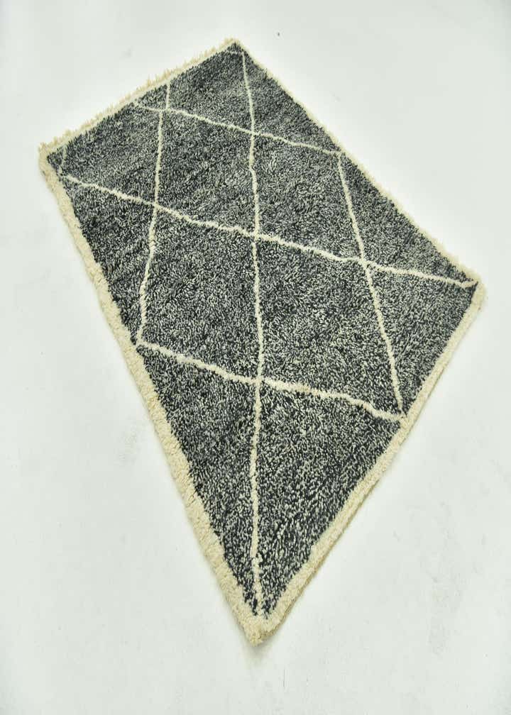 5' 6 x 7' 7 Hand Knotted Moroccan Wool Rug