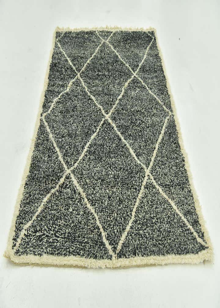 5' 6 x 7' 7 Hand Knotted Moroccan Wool Rug