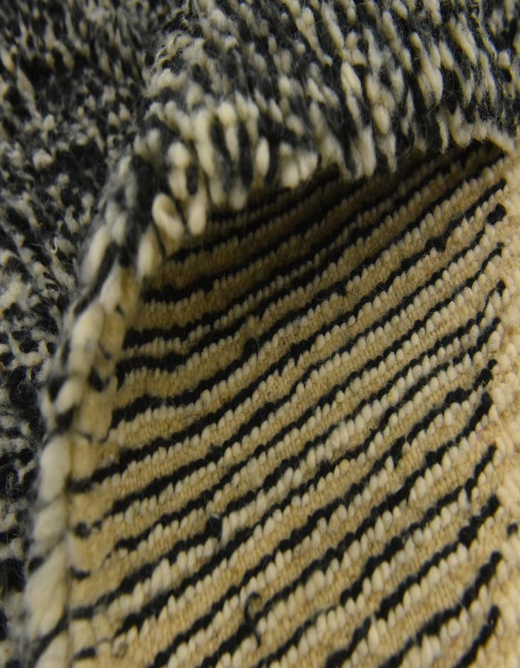 Detail image of 6' 7 x 9' 6  Hand Knotted Moroccan Wool Rug