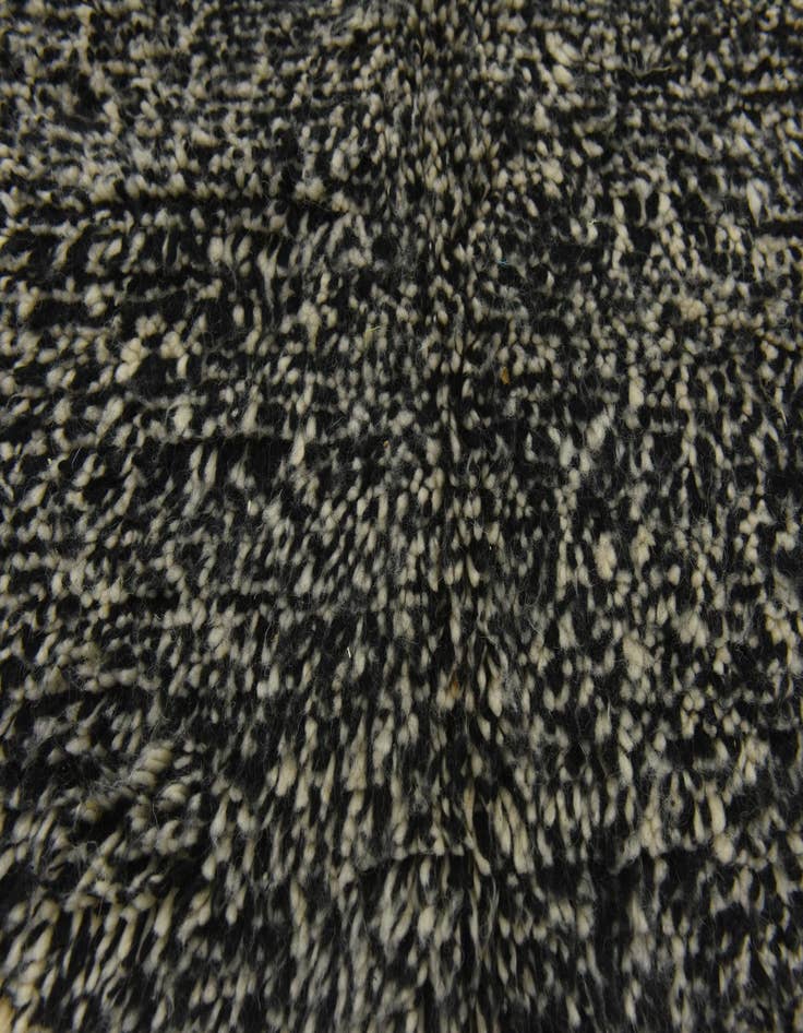 Detail image of 6' 7 x 9' 6  Hand Knotted Moroccan Wool Rug