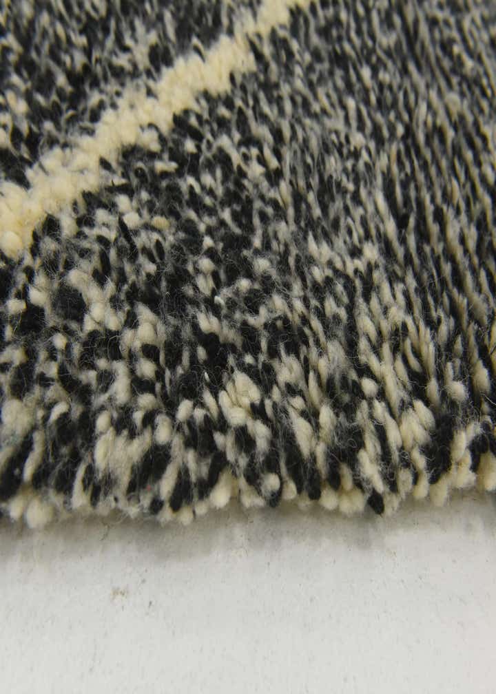 6' 7 x 9' 6 Hand Knotted Moroccan Wool Rug