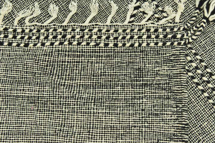 6' 5 x 10' Hand Knotted Moroccan Wool Rug