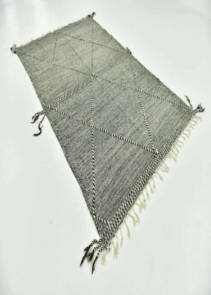 6' 5 x 10' Hand Knotted Moroccan Wool Rug