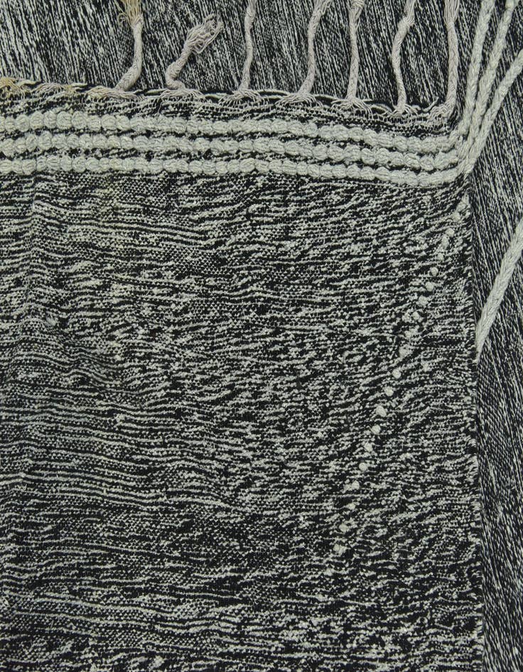 Detail image of 7' 2 x 11' 10  Hand Knotted Moroccan Wool Rug