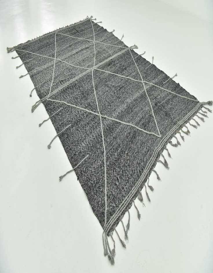 Detail image of 7' 2 x 11' 10  Hand Knotted Moroccan Wool Rug