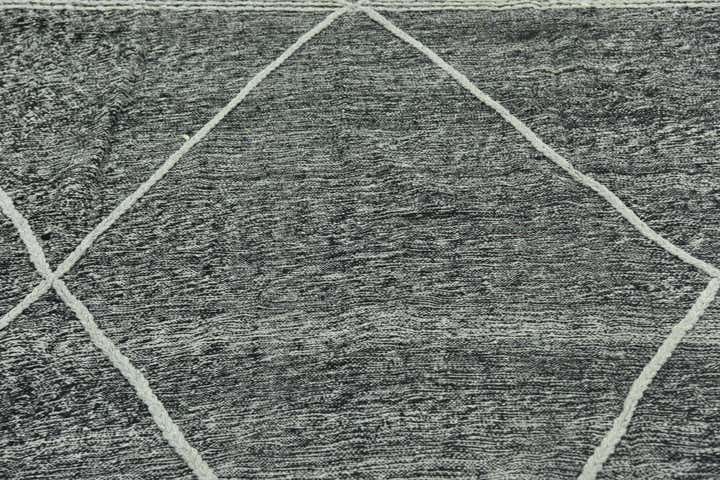 7' 2 x 11' 10 Hand Knotted Moroccan Wool Rug