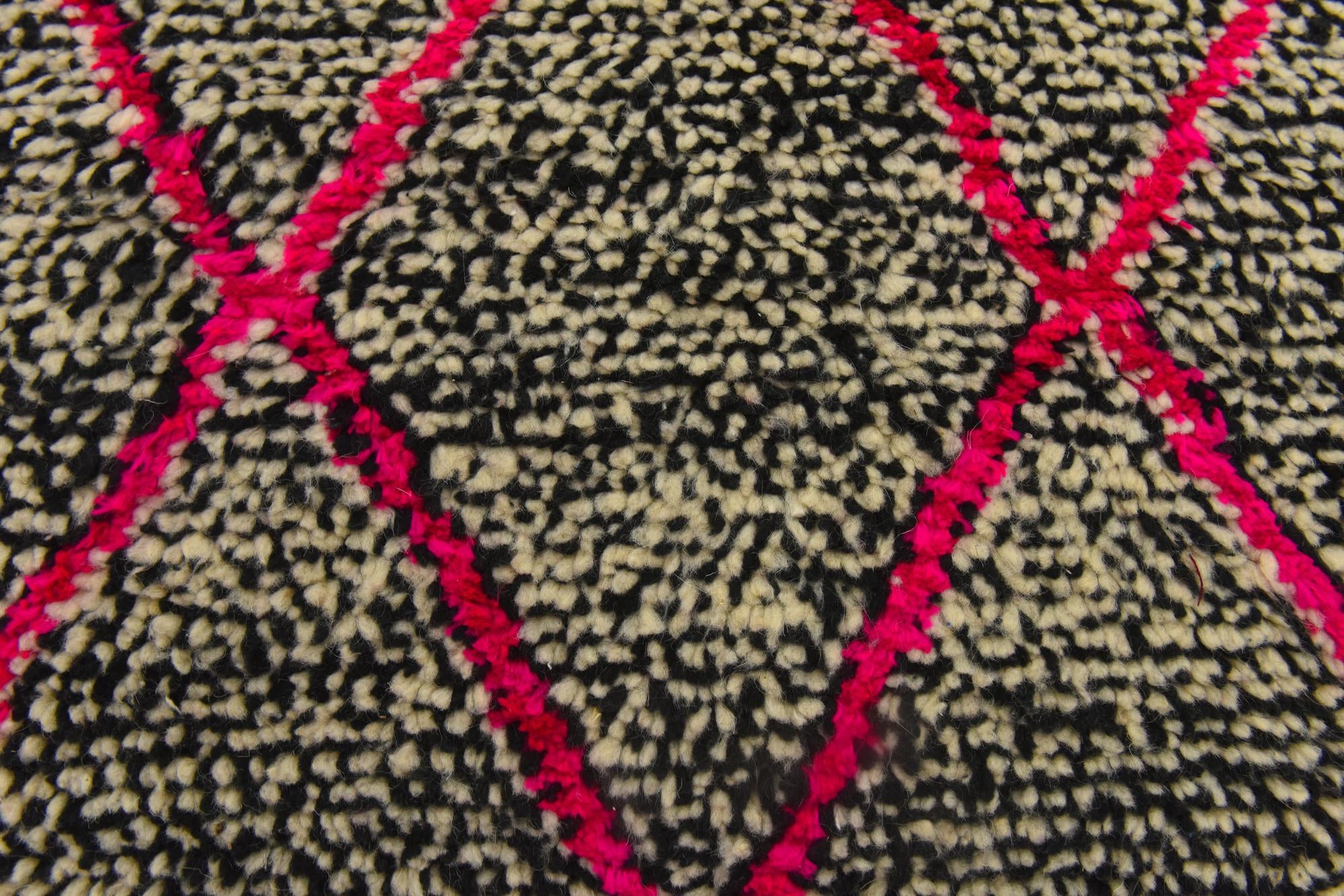 3' 3 x 5' 3 Hand Knotted Moroccan Wool Rug