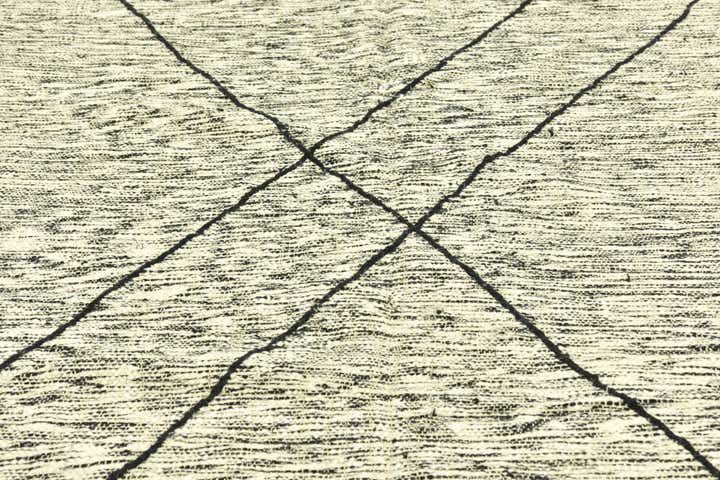 9' 1 x 13' 3 Hand Knotted Moroccan Wool Rug