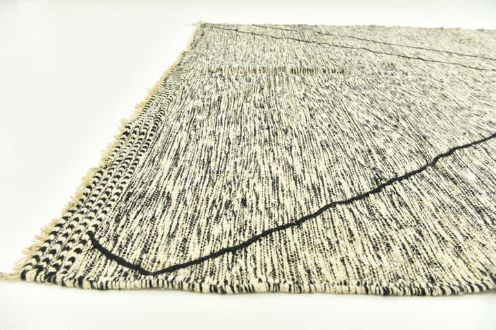 9' 1 x 13' 3 Hand Knotted Moroccan Wool Rug