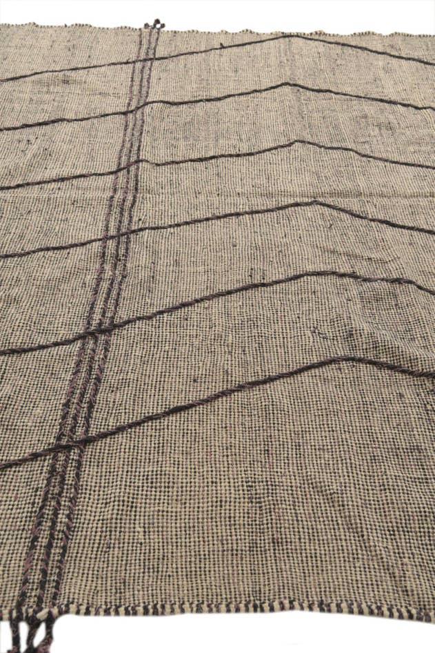 Detail image of 9' 7 x 13' 4 Hand Knotted Moroccan Wool Rug