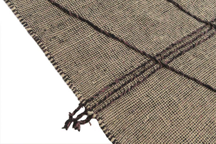 Detail image of 9' 7 x 13' 4 Hand Knotted Moroccan Wool Rug