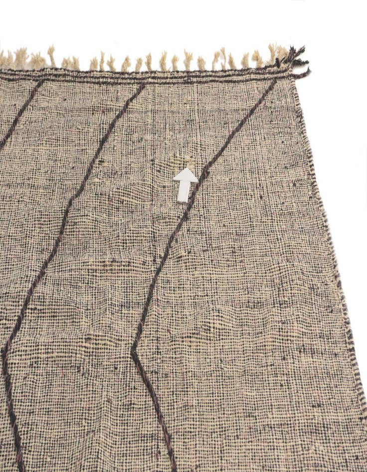 Detail image of 9' 7 x 13' 4  Hand Knotted Moroccan Wool Rug