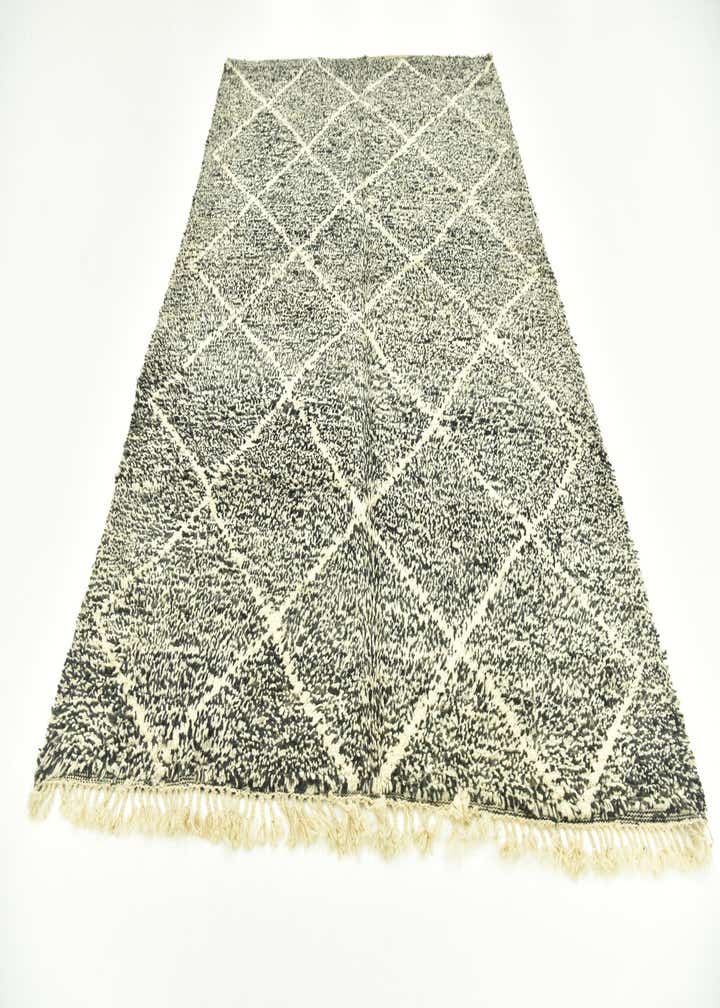 6' 5 x 10' Hand Knotted Moroccan Wool Rug