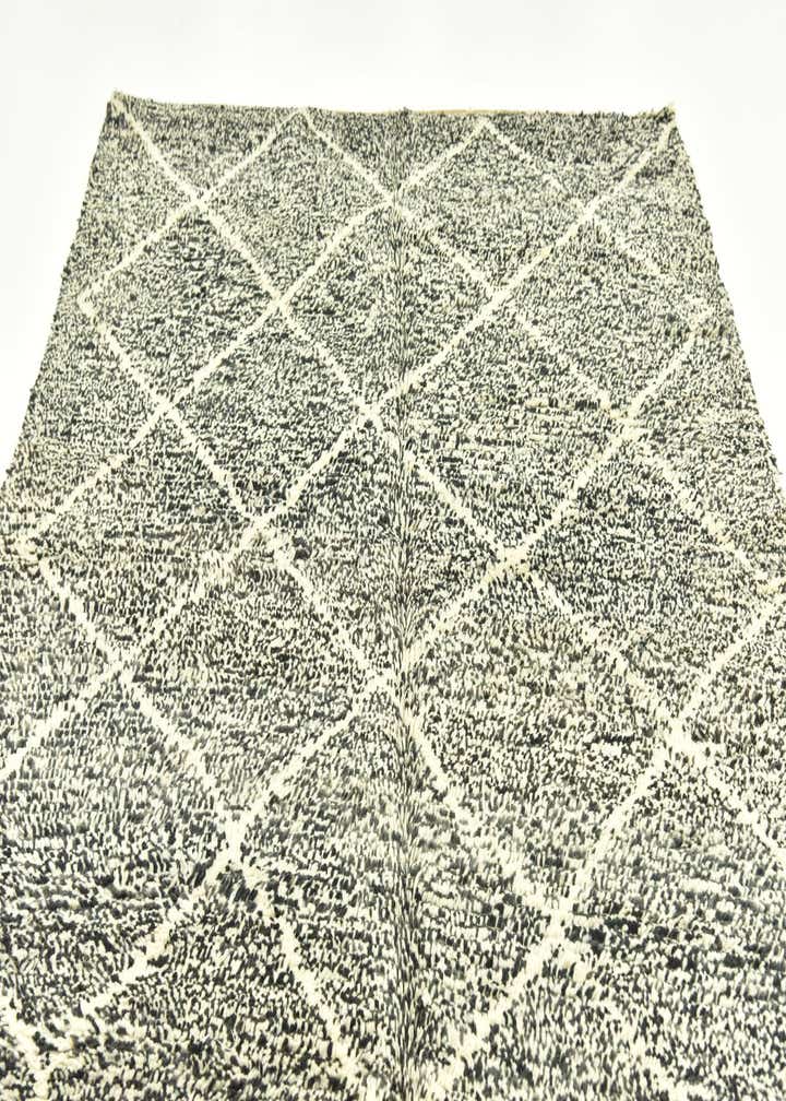6' 5 x 10' Hand Knotted Moroccan Wool Rug