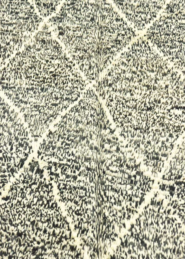 6' 5 x 10' Hand Knotted Moroccan Wool Rug