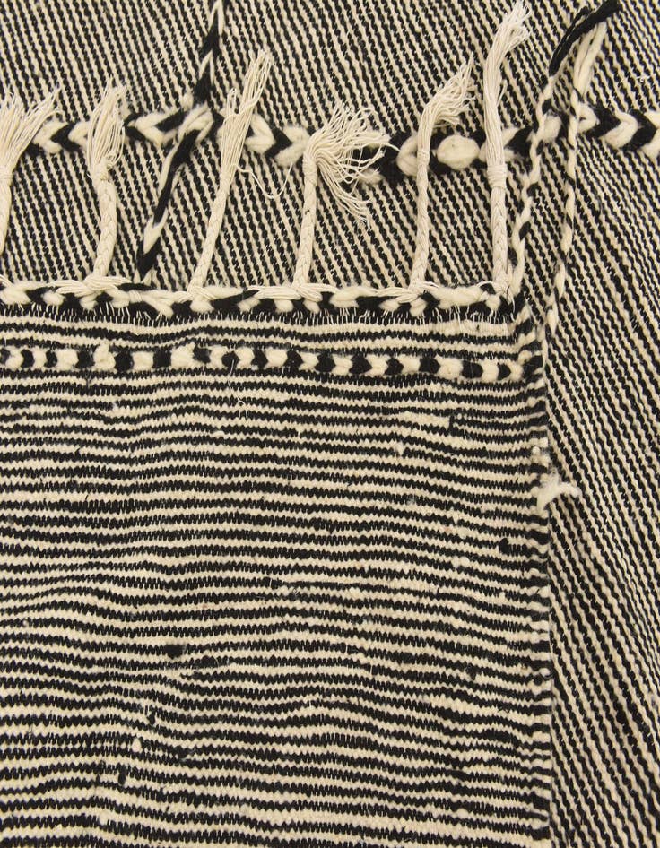 Detail image of 7' 6 x 10' 1  Hand Knotted Moroccan Wool Rug