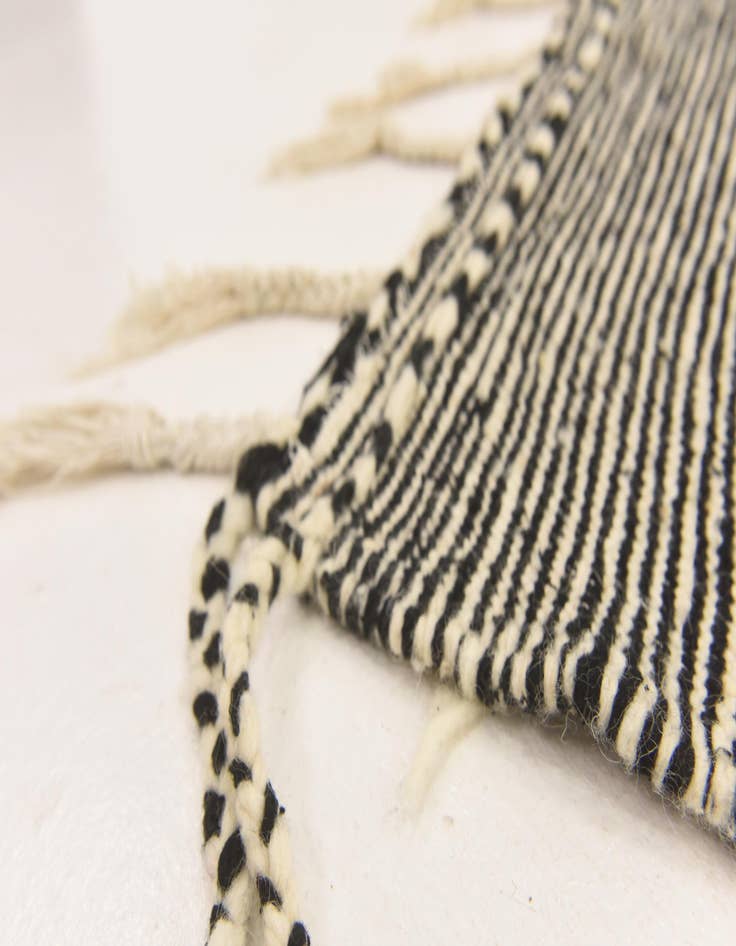 Detail image of 7' 6 x 10' 1  Hand Knotted Moroccan Wool Rug