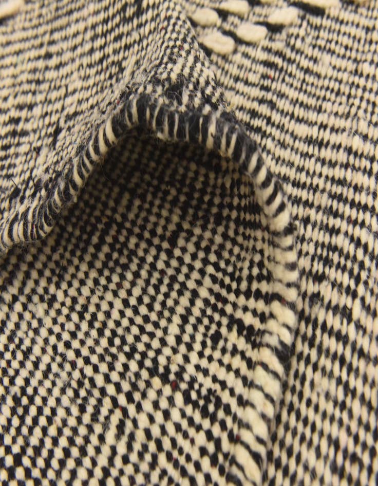 Detail image of 6' 2 x 10' 5  Hand Knotted Moroccan Wool Rug