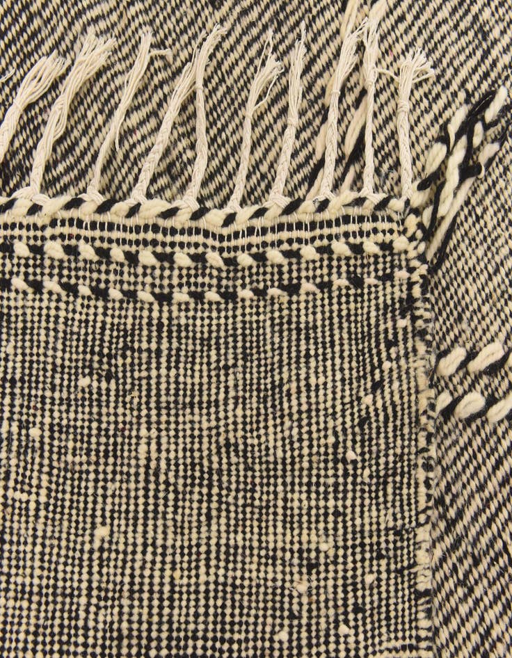 Detail image of 6' 2 x 10' 5  Hand Knotted Moroccan Wool Rug