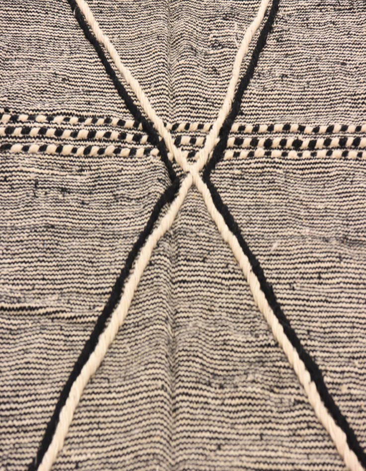 Detail image of 6' x 9' 10  Hand Knotted Moroccan Wool Rug