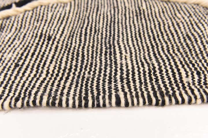 6' x 9' 10 Hand Knotted Moroccan Wool Rug