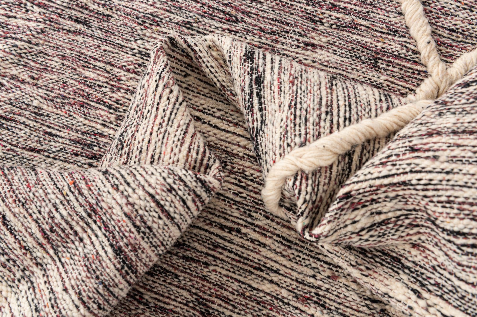 10' x 13' 3 Hand Knotted Moroccan Wool Rug
