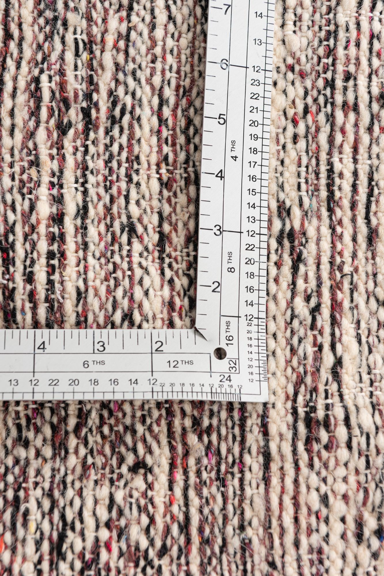10' x 13' 3 Hand Knotted Moroccan Wool Rug