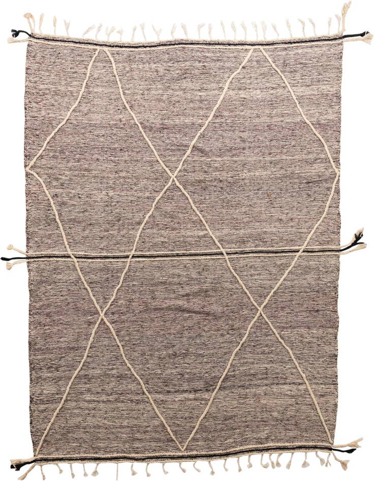 Detail image of 10' x 13' 3 Hand Knotted Moroccan Wool Rug