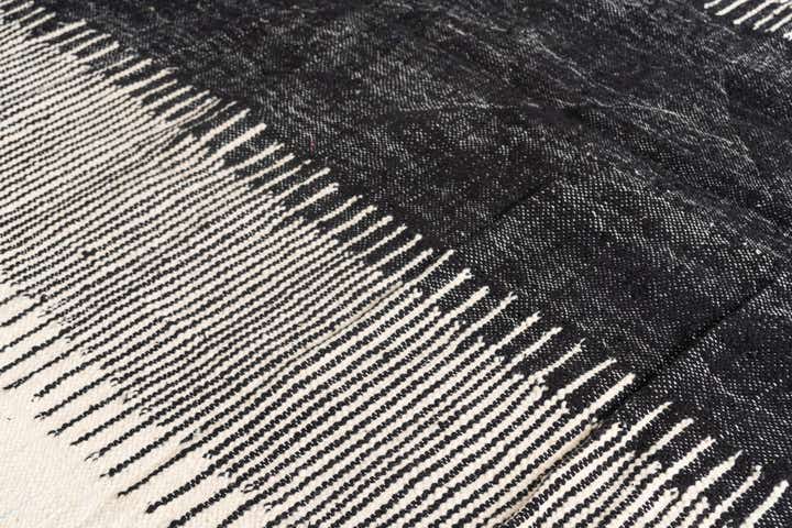 6' 9 x 10' 6 Hand Knotted Moroccan Wool Rug